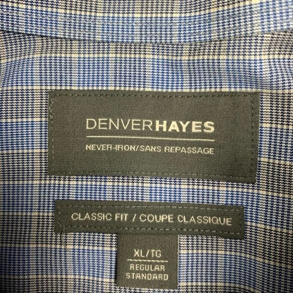 Denver hayes long sleeve no iron button up XL - Picture 4 of 10